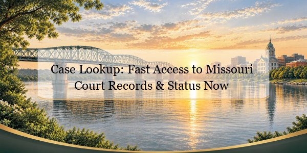 Case Lookup: Fast Access to Missouri Court Records & Status Now