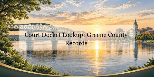 Court Docket Lookup: Greene County Records
