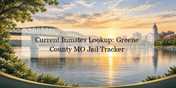 Current Inmates Lookup: Greene County MO Jail Tracker