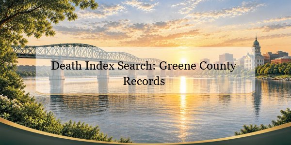 Death Index Search: Greene County Records