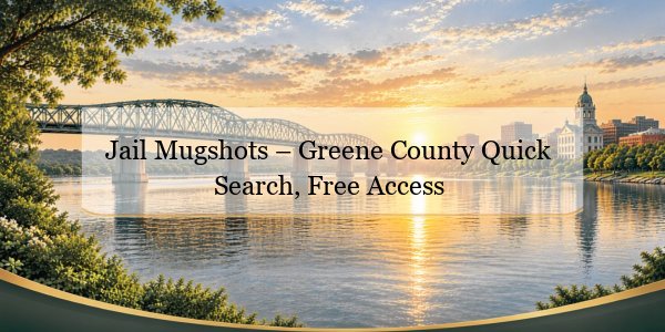 Jail Mugshots – Greene County Quick Search, Free Access
