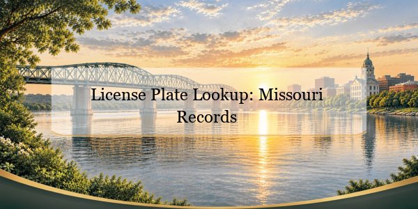 License Plate Lookup: Missouri Records