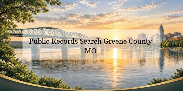 Public Records Search Greene County MO