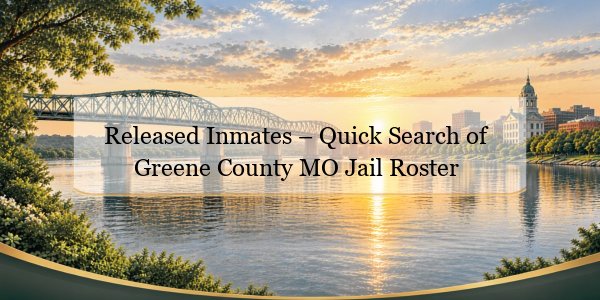 Released Inmates - Quick Search of Greene County MO Jail Roster