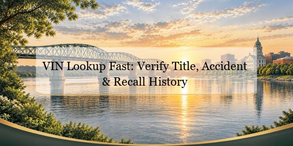 VIN Lookup Fast: Verify Title, Accident & Recall History